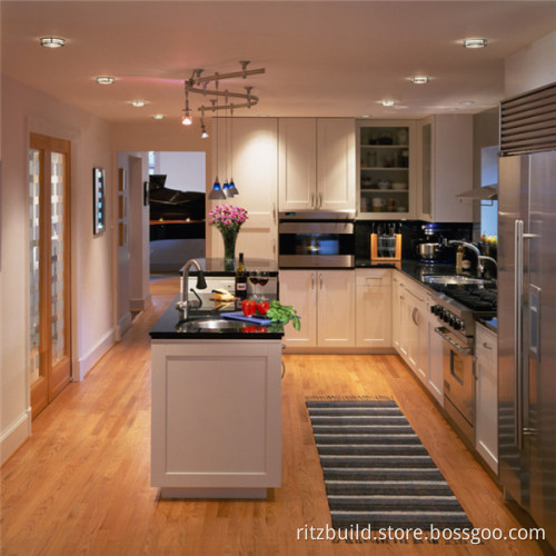 Nice Quailty Elegant Wooden Furniture PVC Kitchen Cabinet